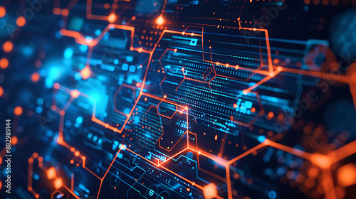 Wallpaper Mural technology background Torontodigital.ca