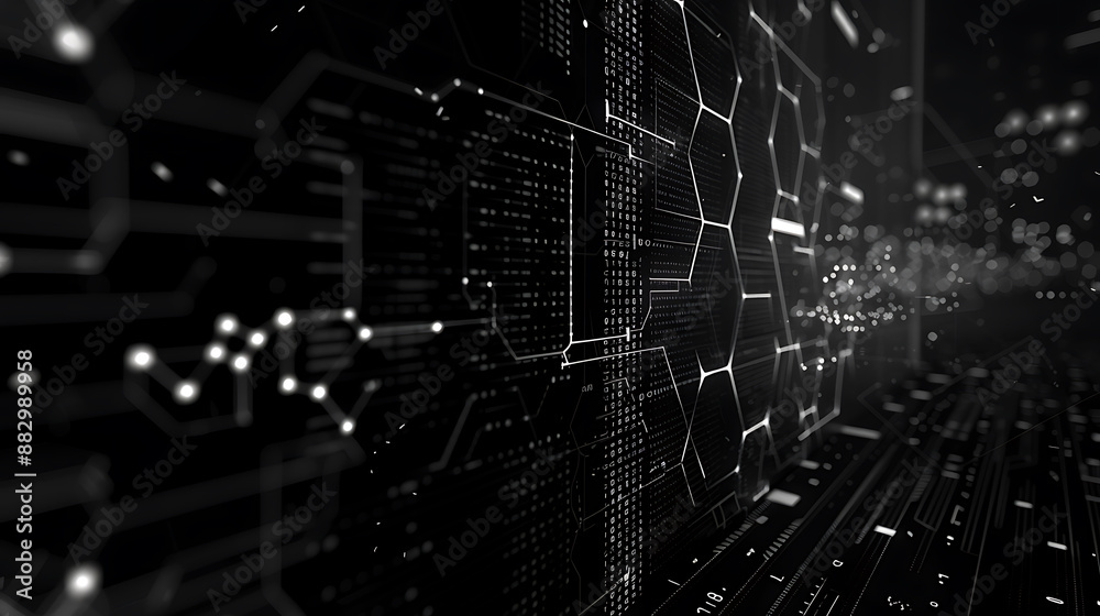 Fototapeta premium technology background