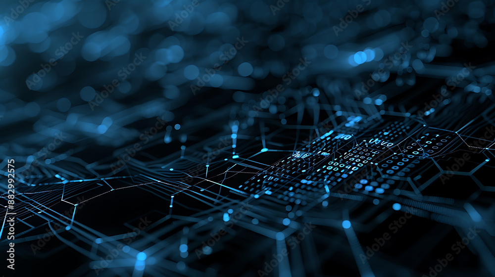 Obraz premium technology background