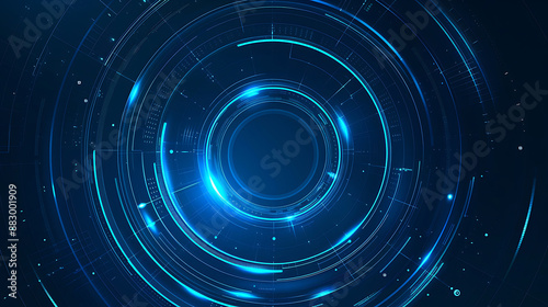 Obraz na płótnie technology banner w salonie