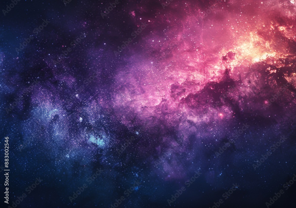 abstract colorful background, universe with stars and planets abstract colorful background, universe with stars and planets