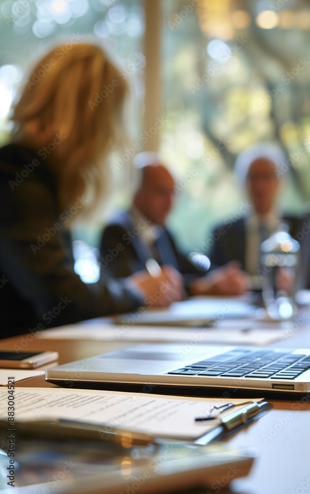 Business team is meeting and discussing a project in the conference room Business team is meeting and discussing a project in the conference room