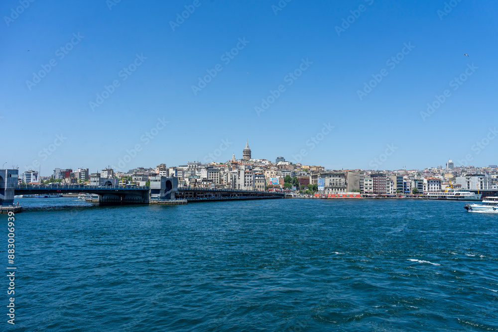 Istanbul is located where the Sea of Marmara and the Black Sea meet. Istanbul is located where the Sea of Marmara and the Black Sea meet.