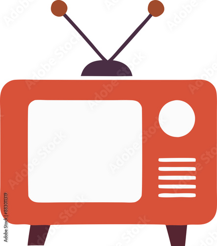 television illustration svg photo