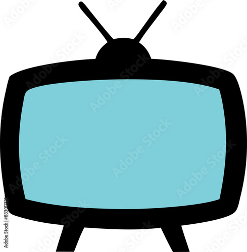 television illustration svg