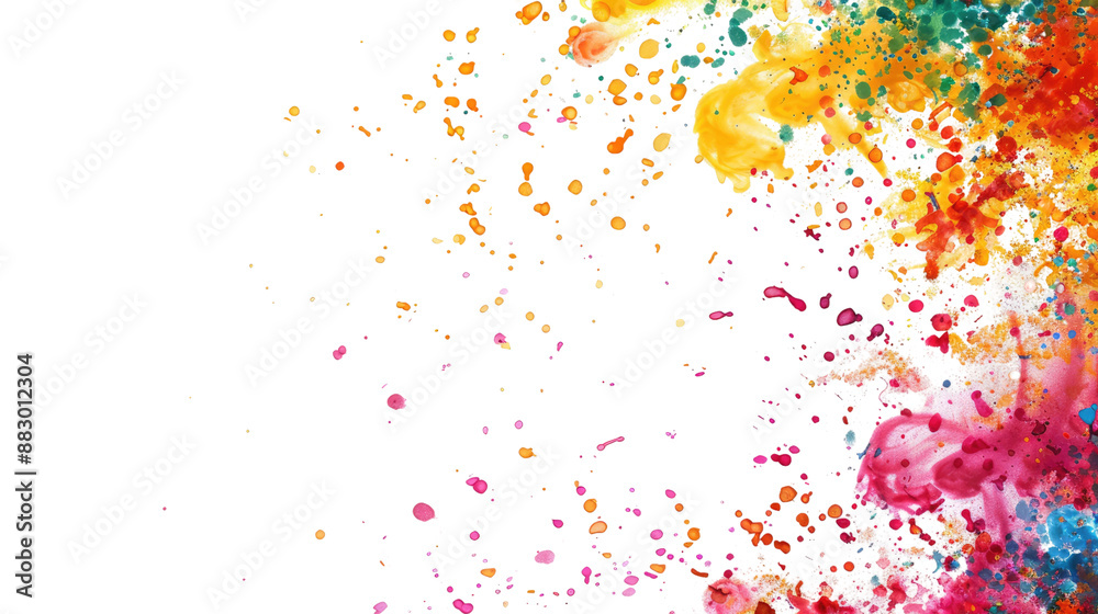 Confetti on a transparent background Confetti on a transparent background