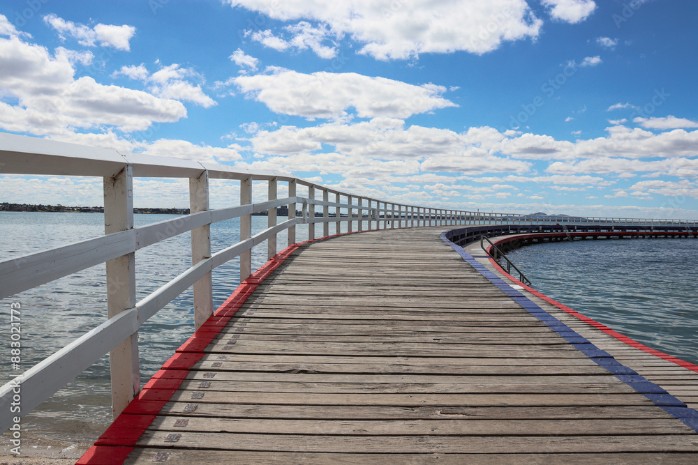 Fototapeta premium pier over the sea