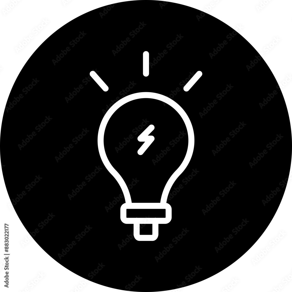 Led Light Vector Line White Circle Black Led Light Vector Line White Circle Black