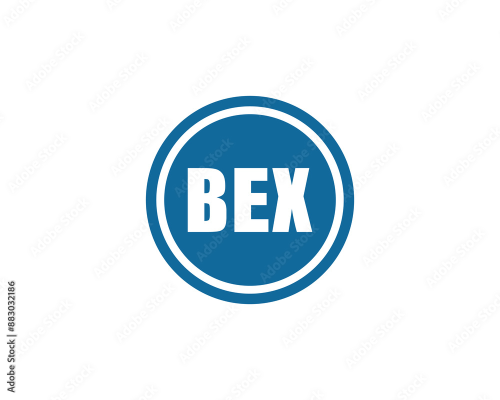 BEX logo design vector template. BEX letter logo design. BEX logo design vector template. BEX letter logo design.