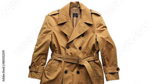 Women's coat on a transparent background