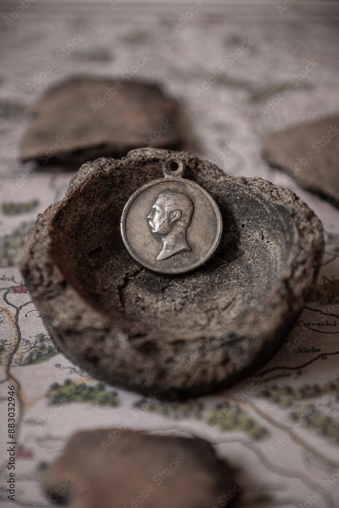 Silver Medal of 1864 of the Russian Empire: