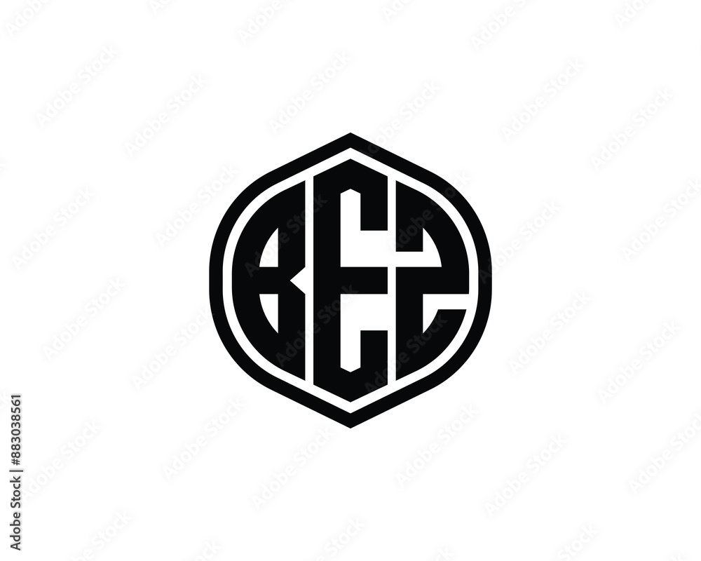 BEZ logo design vector template. BEZ letter logo design. BEZ logo design vector template. BEZ letter logo design.