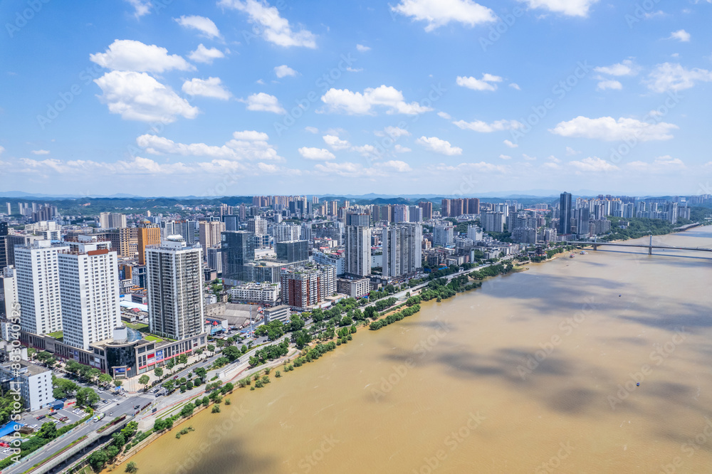 China Zhuzhou City Building Scenery China Zhuzhou City Building Scenery