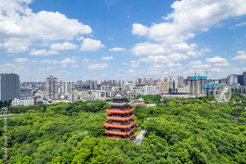 Shennong Pavilion, Shennong Park, Zhuzhou, China photo