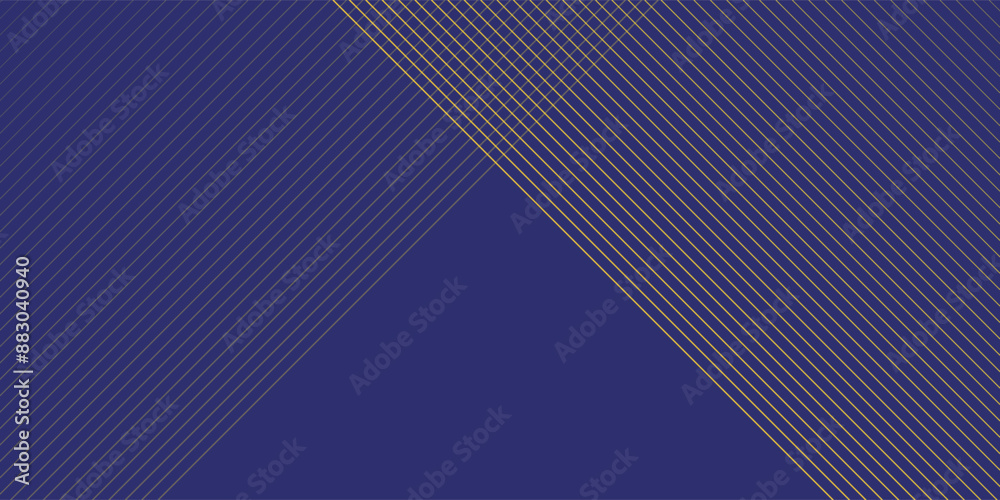 DARK BLUE WITH GOLDEN LINE ABSTRACT VECTOR BACKGROUND
