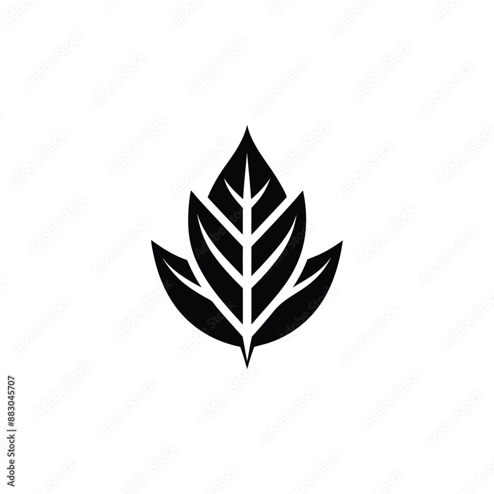 leaf silhouette vector leaf silhouette vector