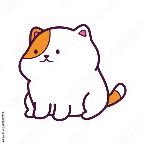 Adorable cat vector doing fun activities