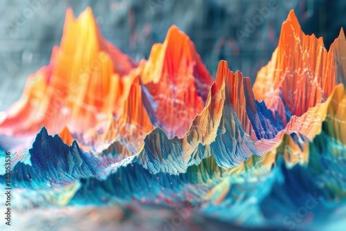 VIX Volatility: A Mountainous Landscape