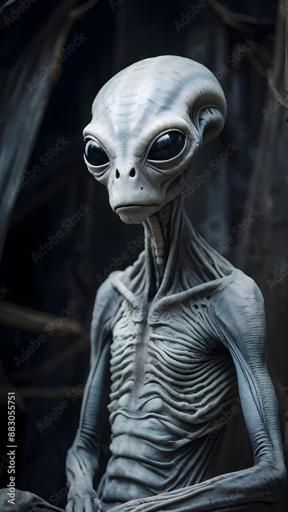 alien portrait alien portrait
