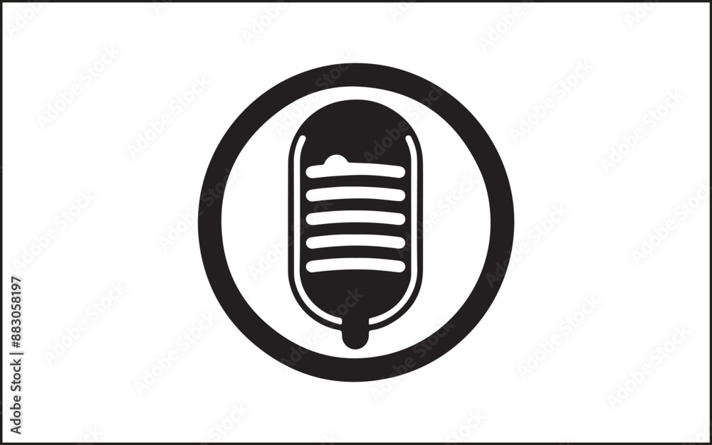 Podcast Icon designs unique and logo Mic Icon Podcast Icon designs unique and logo Mic Icon