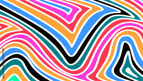 abstract wave color background. Background with dynamic colors. abstract colorful background. Abstract colorful wave background. Flowing line art with wavy color dynamics.