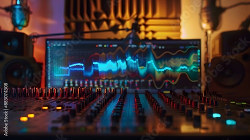 An imaginative depiction of harmonic excitation techniques, with audio spectra enriched and enhanced to add warmth, depth, and character to mastered tracks