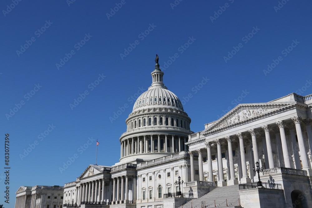 Fototapeta premium Beautiful City of Washington DC – US Capitol – USA