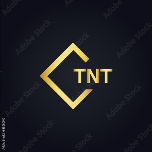 TNT logo. T N T design. White TNT letter. TNT, T N T letter logo design. T N T letter logo design in GOLD, GOLDEN LOGO, THREE, style. letter logo set in one artboard. T N T letter logo vector design.