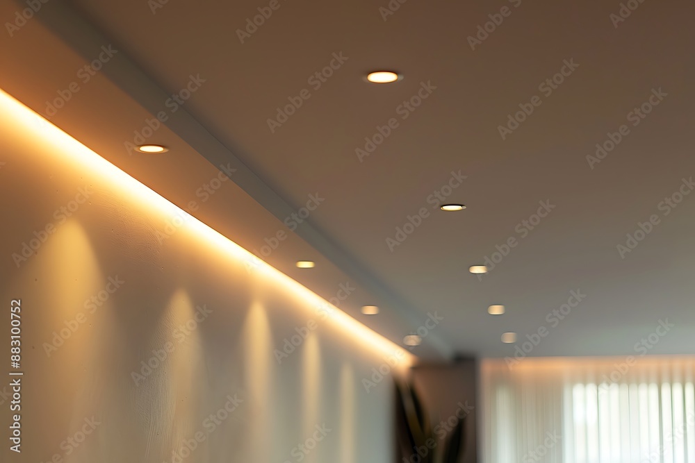 Recessed Lighting in a Modern Home