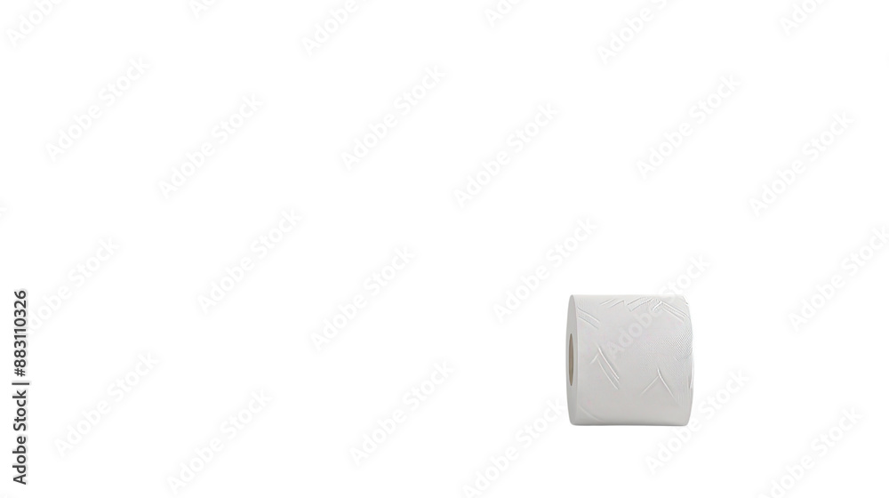 Toilet paper on a transparent background Toilet paper on a transparent background