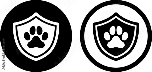 ペット保険のアイコン（Pet insurance icon）
