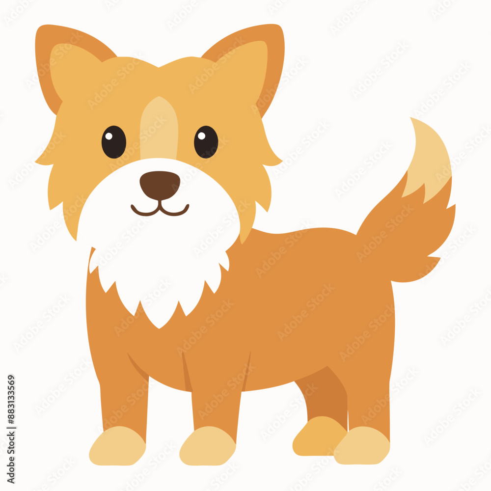 Obraz premium cartoon dog