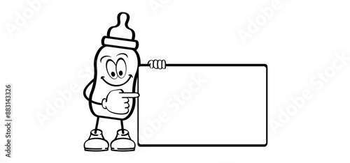 Baby bottle. Bottles or milk for baby feeding in bottle. Feeding bottle. Bottle of baby milk. Nutrition in the plastic container for a newborn. Baby twins, boy or girl. Love heart, blue or pink sign.
