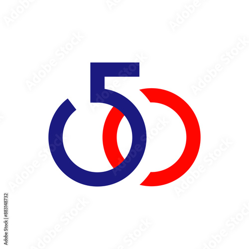 Free Download 50 years infinity logo vector eps - GFXLoad
