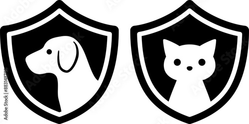 ペット保険のアイコン（Pet insurance icon）