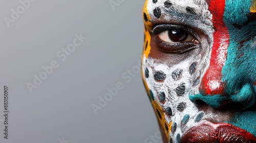 A blurred image featuring a broad mix of colors creating an abstract and indistinguishable scene, perfect for creative use in artistic projects where imagination is key.