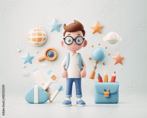Young Learner Embracing 3D Tools for Growth