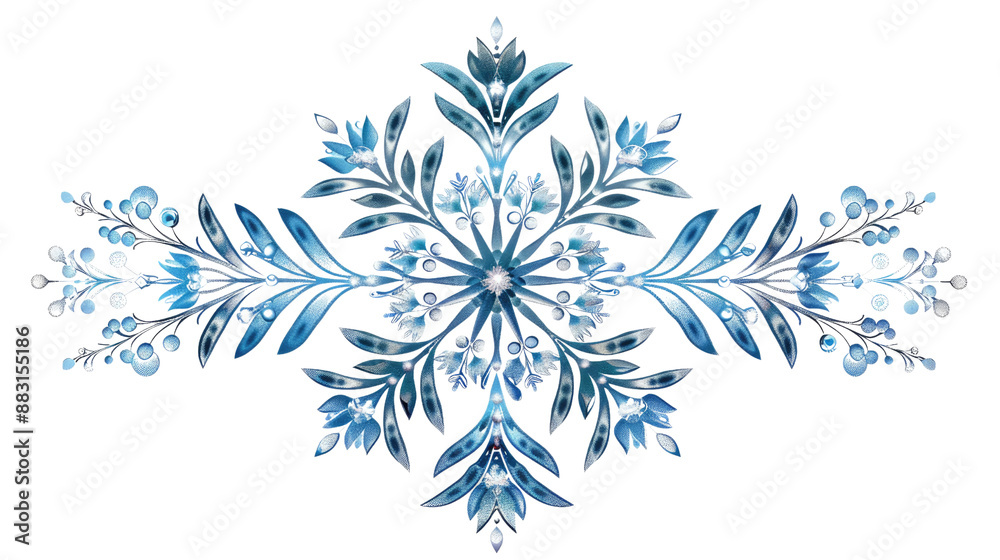 Snowflake on transparent background Snowflake on transparent background