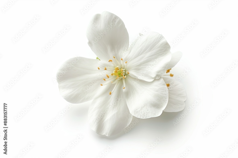 Fototapeta premium jasmine flower isolated on white background