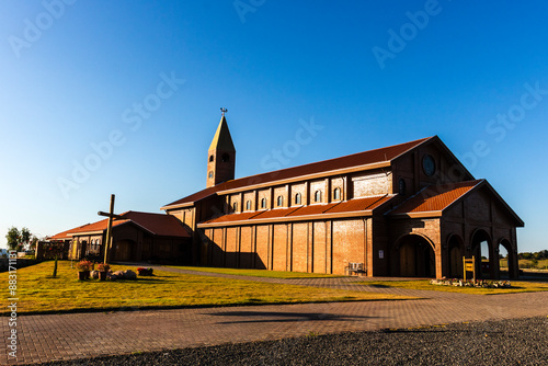 Marilia, Sao Paulo, Brazil. July 2, 2024. Monastery of Divine Mercy, of the Contemplative Brothers of Merciful Jesus, located in the city of Marilia , Sao Paulo State, Brazil