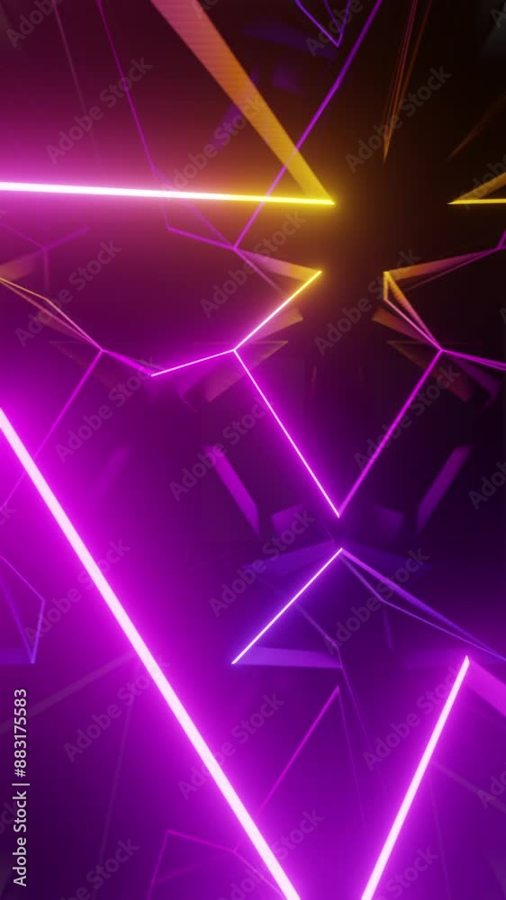 Neon Light VJ Loop Neon Light VJ Loop