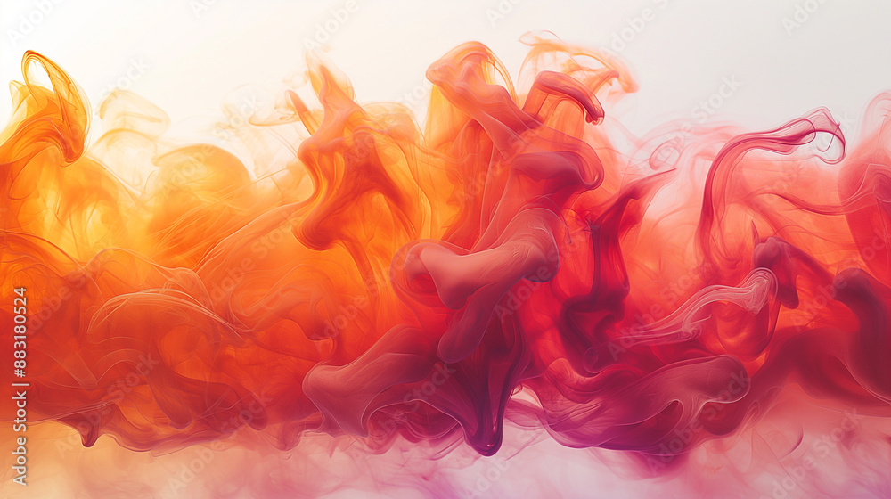 movement of the colors gives the impression of a fluid, almost ethereal substance, with waves and tendrils intermingling and rising. The composition is both mesmerizing and evocative movement of the colors gives the impression of a fluid, almost ethereal substance, with waves and tendrils intermingling and rising. The composition is both mesmerizing and evocative