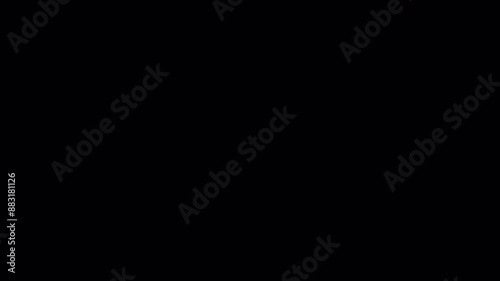 Youtube Subscribe 2d Text Animation on a Transparent Background
