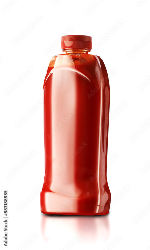 large plastic bottle with ketchup large plastic bottle with ketchup