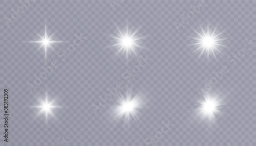 Abstract sun glare translucent glow with a special light effect. Vector blur in the movement of glowing highlights. Sun. Light effect png	
