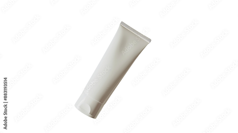 Blank tube on a transparent background Blank tube on a transparent background