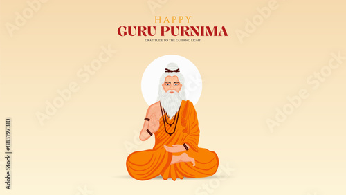 Guru Purnima festival of India teachers gurus give blesses to his shishya Social media post