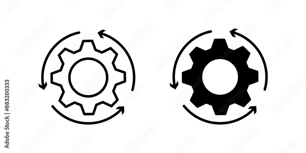 Workflow set User Icon Symbol isolated white background. vector illustration. color editable. Workflow set User Icon Symbol isolated white background. vector illustration. color editable.