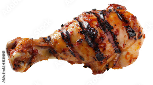 Chicken drumsticks on a transparent background