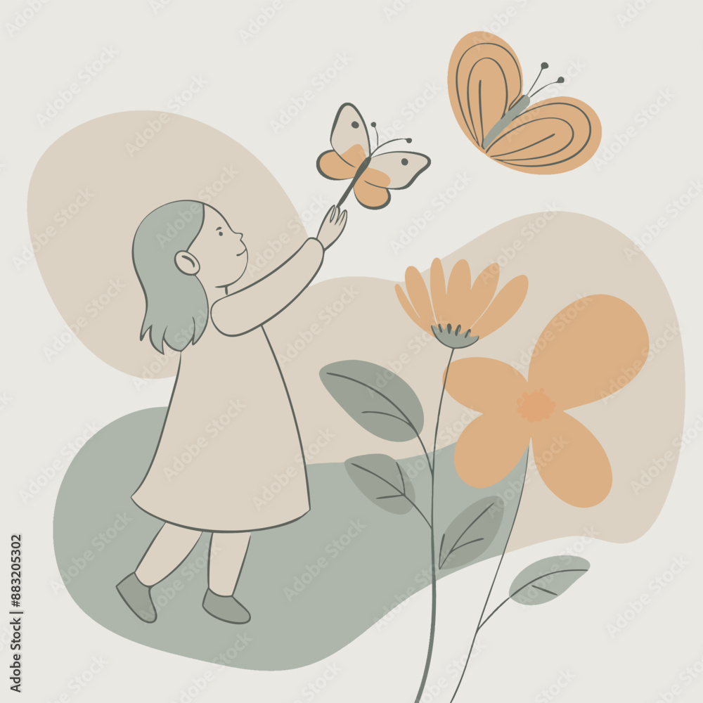 Girl vector illustration design and art. Girl vector illustration design and art.
